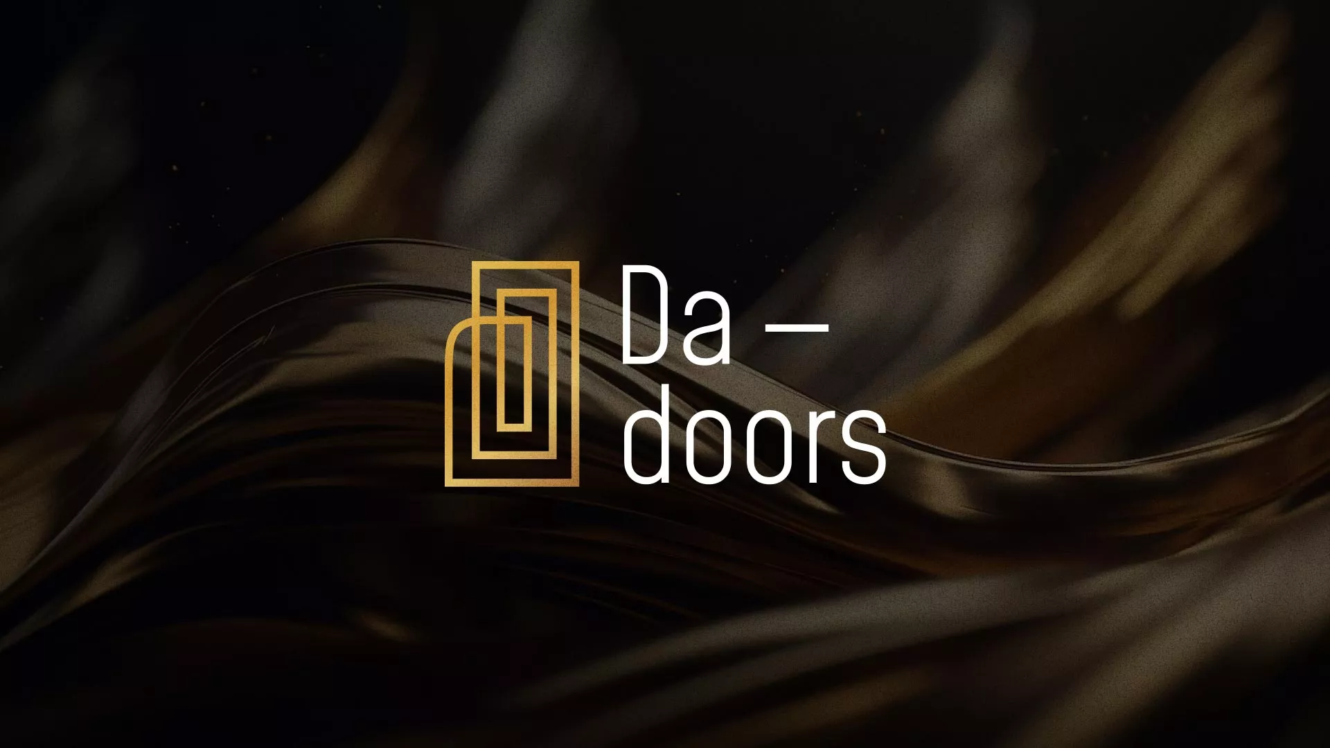Разработка логотипа для компании «DA-DOORS» в Кирове